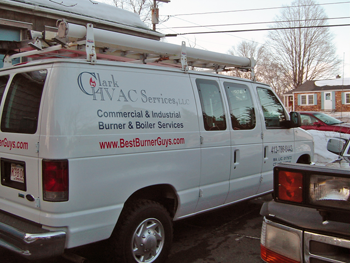 Clark HVAC Vehicle Graphics.