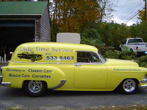 Olde Time Service Vehicle Graphic
